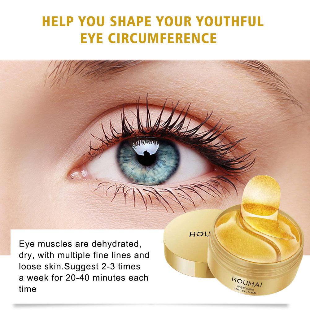Luxury Gold Skincare - 24K Gold Eye Mask 80g Hydrating