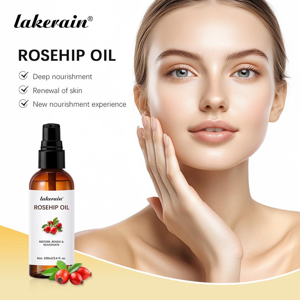 Rosehip Oil For Face & Skin Or - Cold Pressed Rose Hip ulasan dan harga