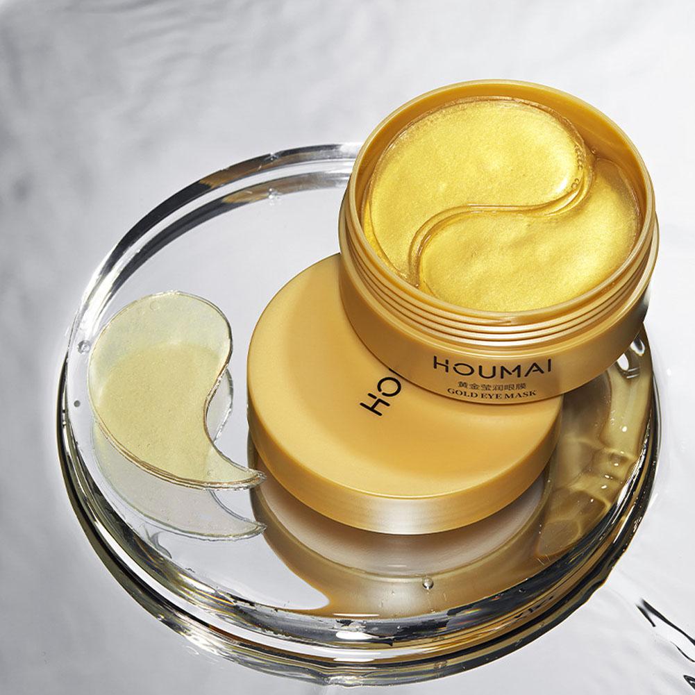24K Gold Eye Mask 80g Hydratin - Luxury Gold Skincare ulasan dan harga