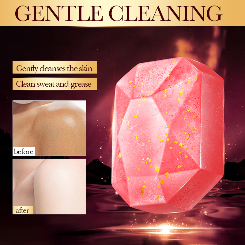 Rose Gold Foil Handmade Soap – - Luxury Skincare Gifts For Women ulasan dan harga