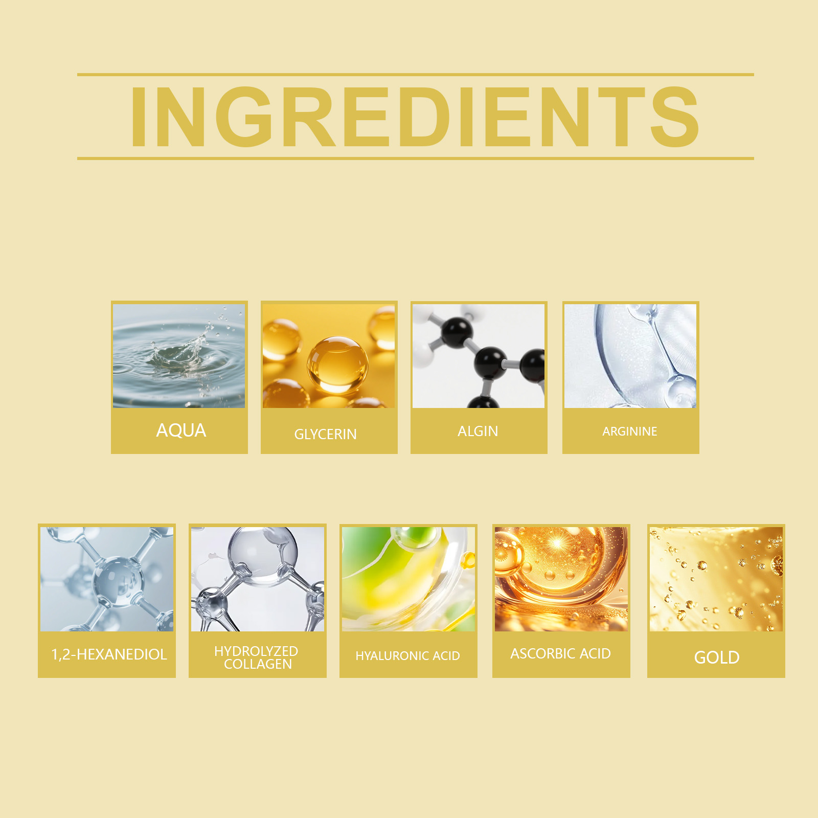 Moisturizing Repairing 24k Gol - Luxury Gold Skincare ulasan dan harga