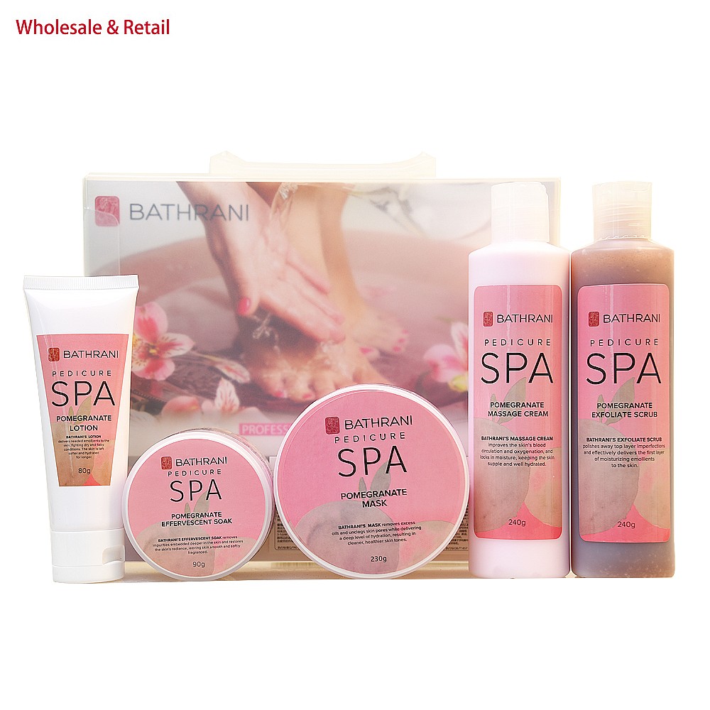 Spa Pedicure Kit 5-Step Foot S - Luxury Gold Skincare ulasan dan harga