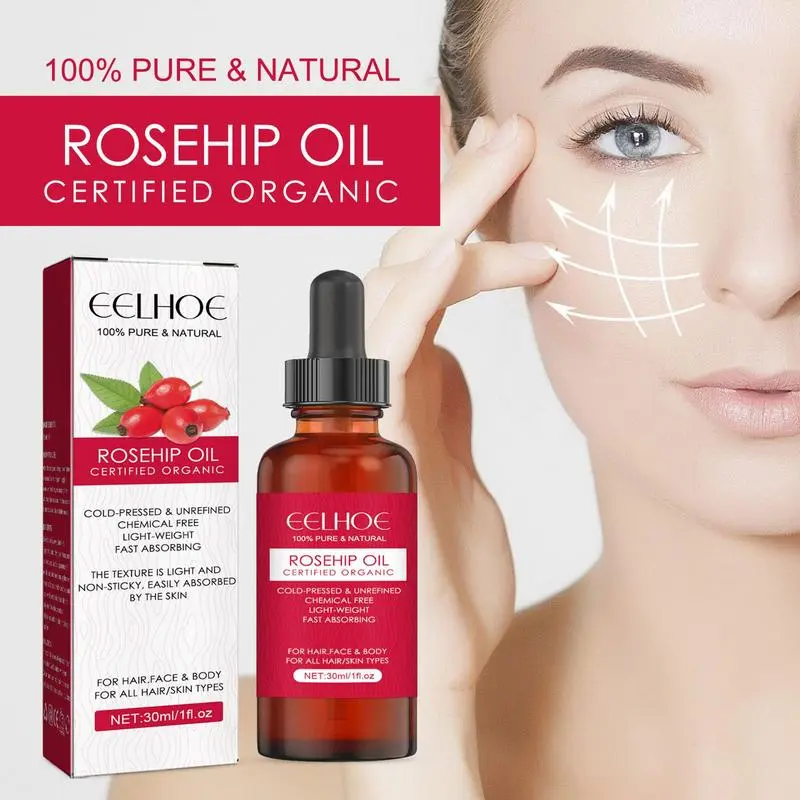 30ml Organic Rosehip Seed Oil  - Cold Pressed Rose Hip ulasan dan harga