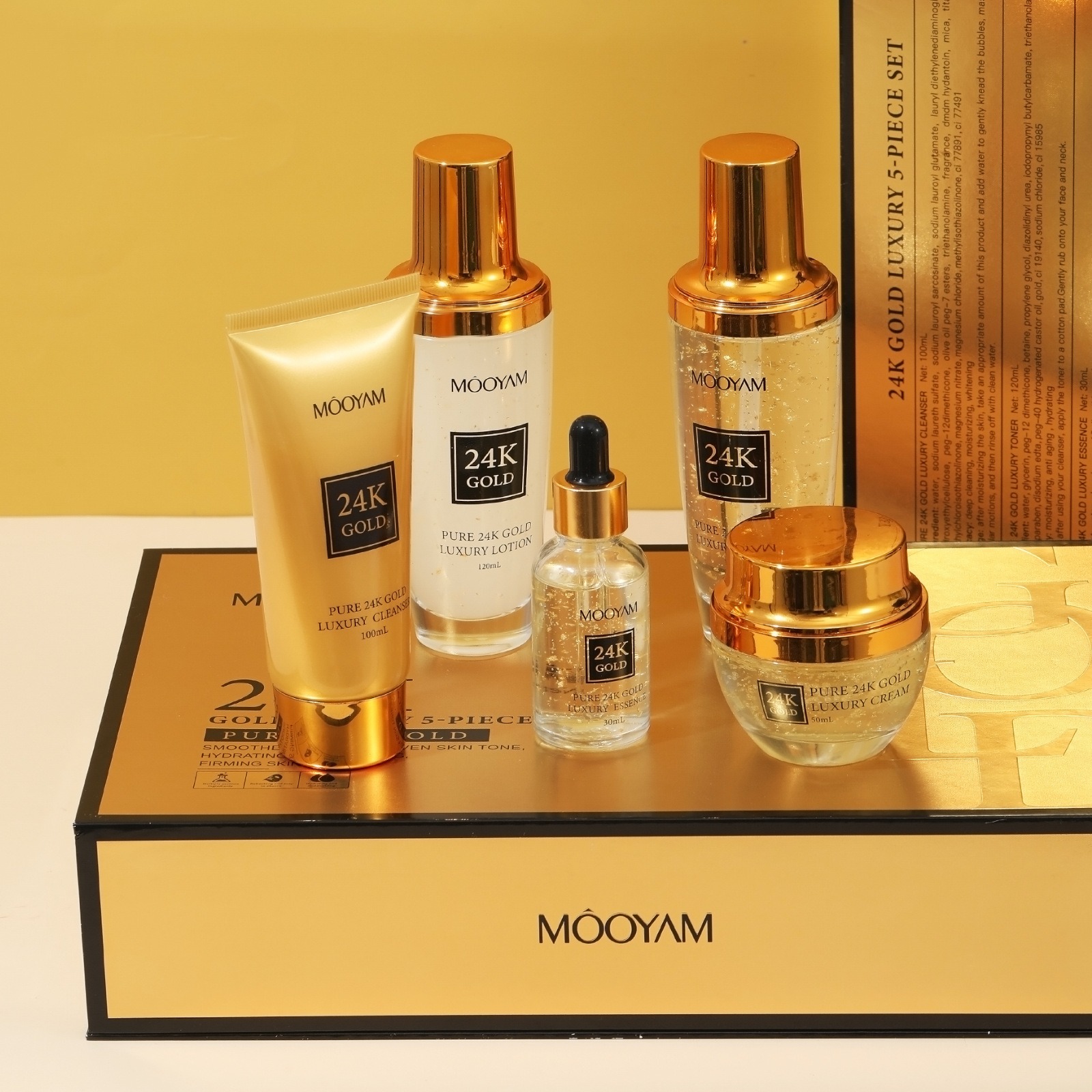 24K Gold LUXURY Moisturizin An - Luxury Gold Skincare ulasan dan harga