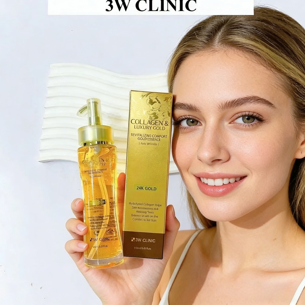 3WCLINIC Collagen & Luxury Gol - Luxury Gold Skincare ulasan dan harga